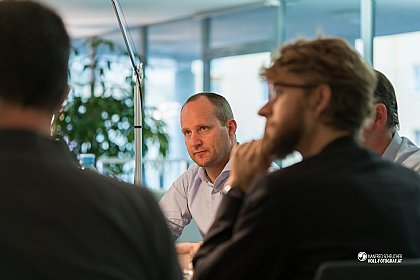 Mathias Strolz bei Diskussion