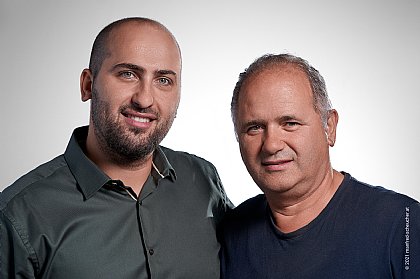 Ing. Dzevair Fetai mit Mitarbeiter