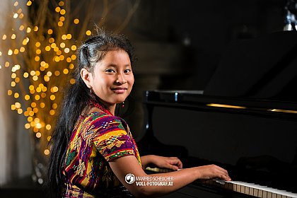Pianistin Yahaira Tubac, Guatemala