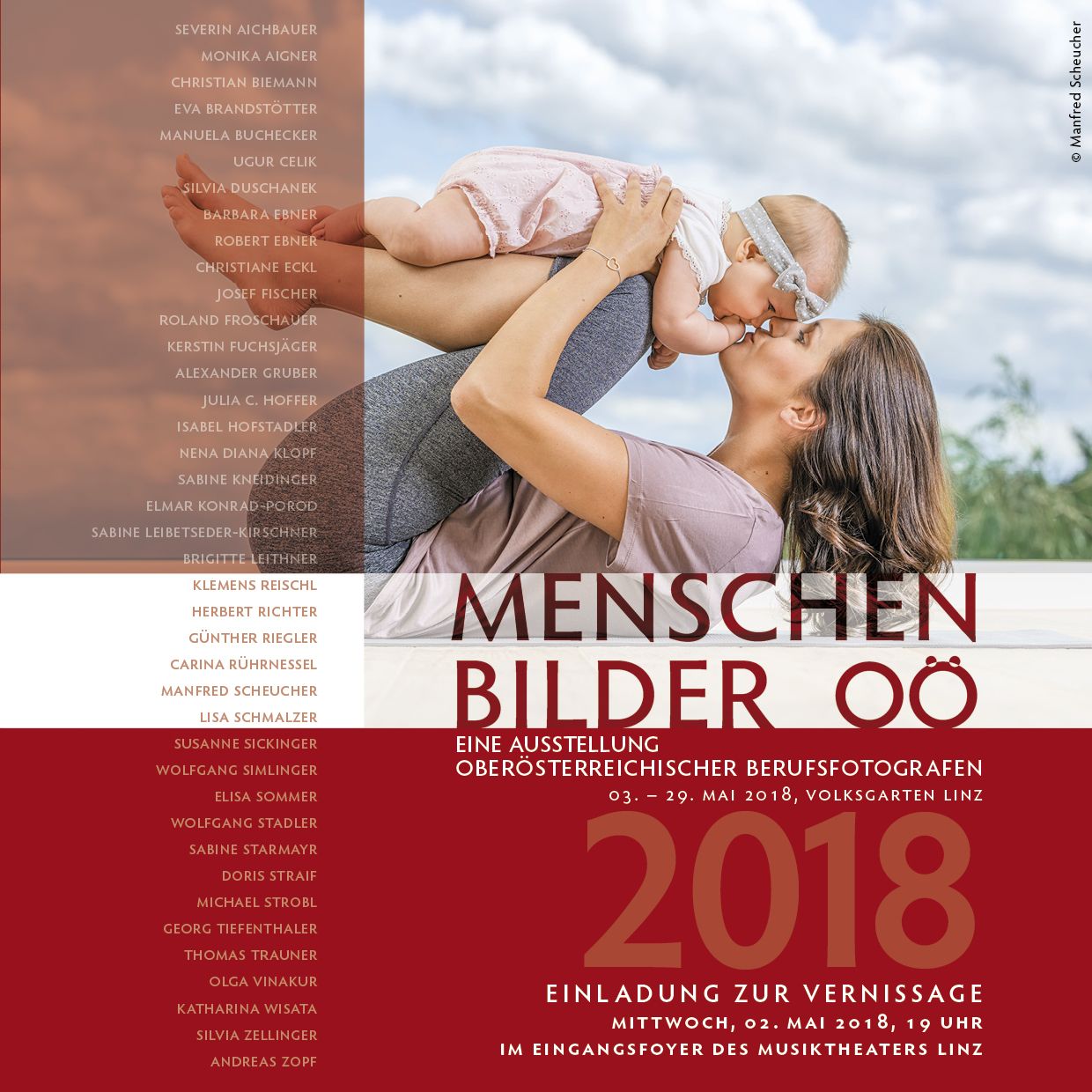 Manfred Scheucher bei Menschenbilder OÖ 2018