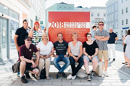 links vorne Manfred Scheucher - foto by Maria Gadringer