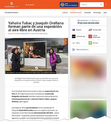 Guatemala.com - Bericht über Manfred Scheucher