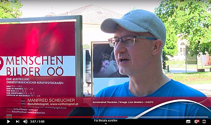 Manfred Scheucher - Screen aus TV-Bericht