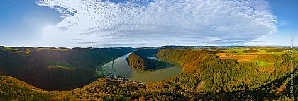 Drohnenpanorama Schlögener Schlinge