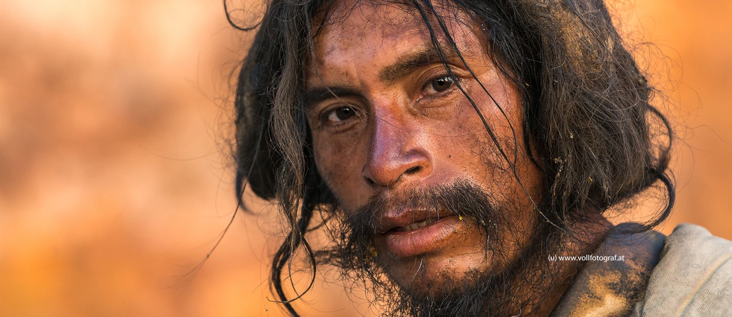 Höhlenmensch in Guatemala